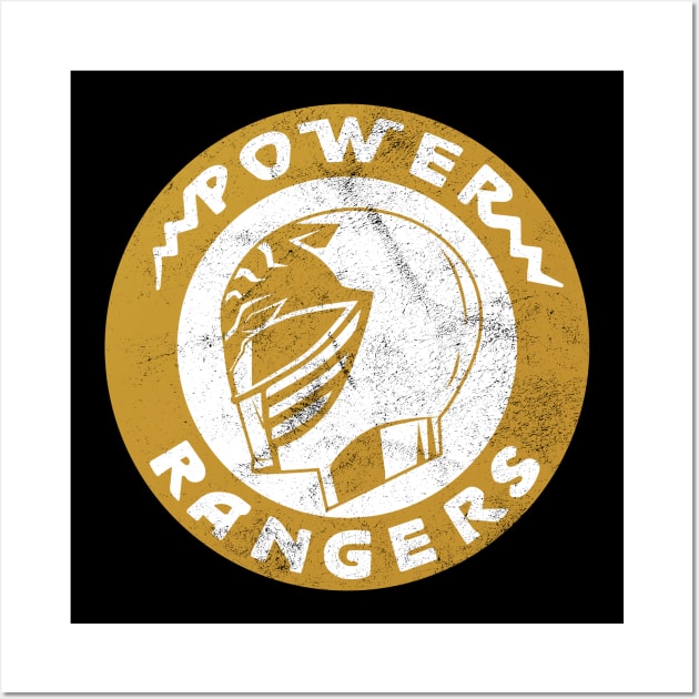 white ranger Wall Art by creativespero